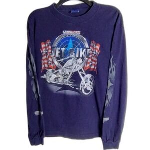 American Chopper Jet Bike Graphic Long Sleeve Tee‎ Motorcycle Kid's